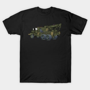 M816 Medium Wrecker Truck - OD - Left Rear Oblique wo Txt X 300 T-Shirt